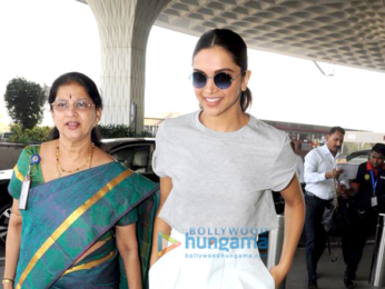 Deepika Padukone, Elli Avram, Emraan Hashmi and others snapped at the airport