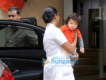 Taimur Ali Khan spotted in Bandra