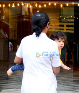 Taimur Ali Khan spotted with his nanny