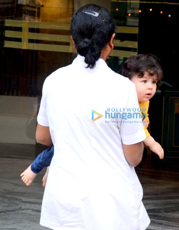 taimur ali khan spotted with his nanny 2