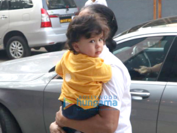 Taimur Ali Khan spotted with his nanny