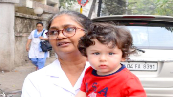 Taimur Ali Khan spotted with his nanny in Bandra