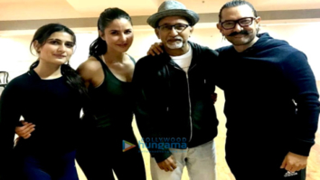WATCH: Katrina Kaif, Aamir Khan, Fatima Sana Shaikh gear up for intense dance rehearsals for Thugs of Hindostan