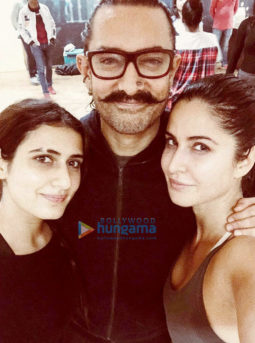 On The Sets Of The Movie Thugs of Hindostan