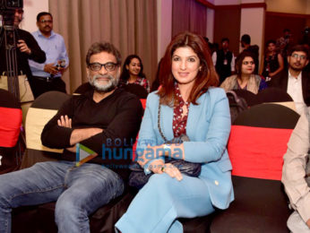 Twinkle Khanna and R Balki grace the Pad Man talk