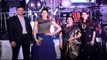 Urvashi Rautela snapped at the Kala Ghoda Arts Festival Reloaded in Mumbai