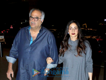 Varun Dhawan, Abhishek Bachchan, Aishwarya Rai Bachchan, Kangana Ranaut and others snapped at the airport