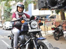 WOW! Madhuri Dixit sports never-seen-before biker avatar for Bucket List