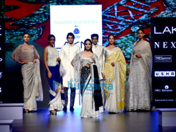 Yami Gautam snapped walking the ramp for Manish Malhotra at the Lakme Fashion Week 2018