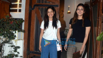 Yami Gautam snapped with her sister in Juhu