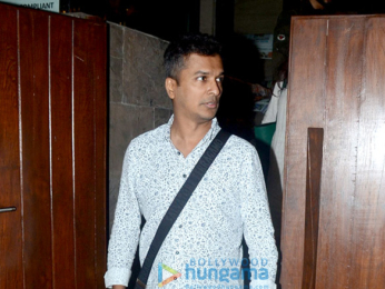 Zoya Akhtar, Vikram Phadnis and Shweta Nanda snapped in Mumbai