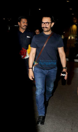 Aamir Khan returns from Jodhpur and Kiran Rao comes to receive him