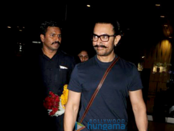 Aamir Khan returns from Jodhpur and Kiran Rao comes to receive him