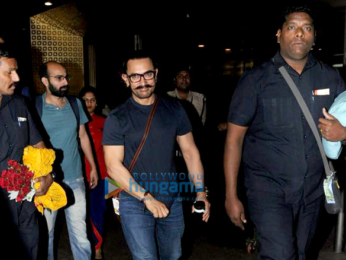 Aamir Khan returns from Jodhpur and Kiran Rao comes to receive him