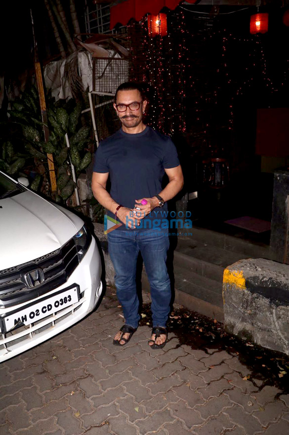 aamir khan snapped at a spa 2