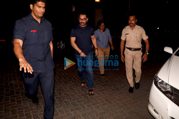aamir khan snapped at a spa 3