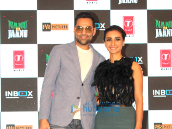 Abhay Deol and Patralekha grace the trailer launch of the film Nanu Ki Jaanu