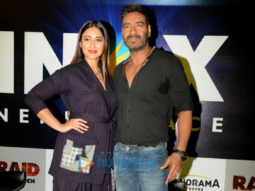 Ajay Devgn and Ileana D’cruz launch the first INOX Laserplex theatre in Delhi