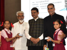 Akshay Kumar and CM Devendra Fadnavis announce Asmita initiative on Women’s Day to make sanitary pads available at subsidized rates