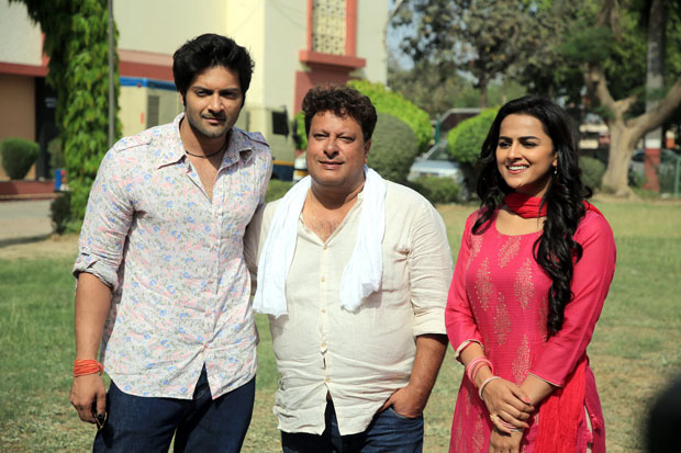 ON THE SETS: Ali Fazal and South actress Shraddha Srinath kick off Milan Talkies in Lucknow