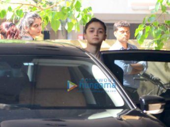 Alia Bhatt spotted at the gym in Bandra