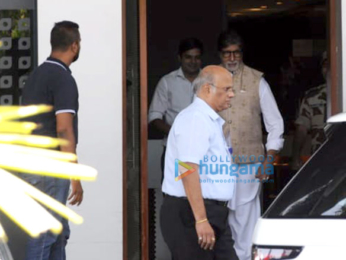 Amitabh Bachchan snapped returning from Jodhpur