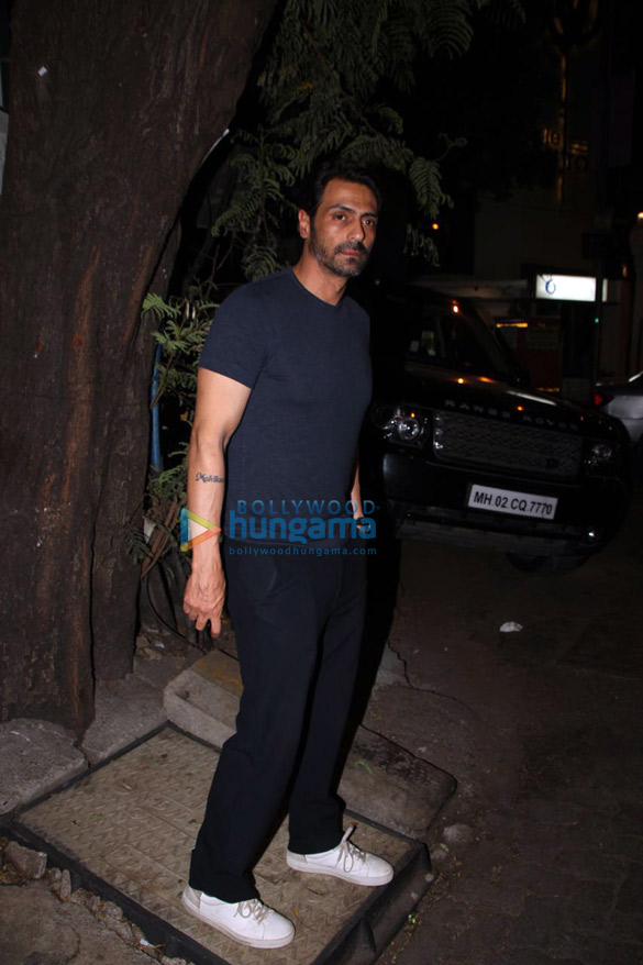 Arjun Rampal spotted at The Korner House