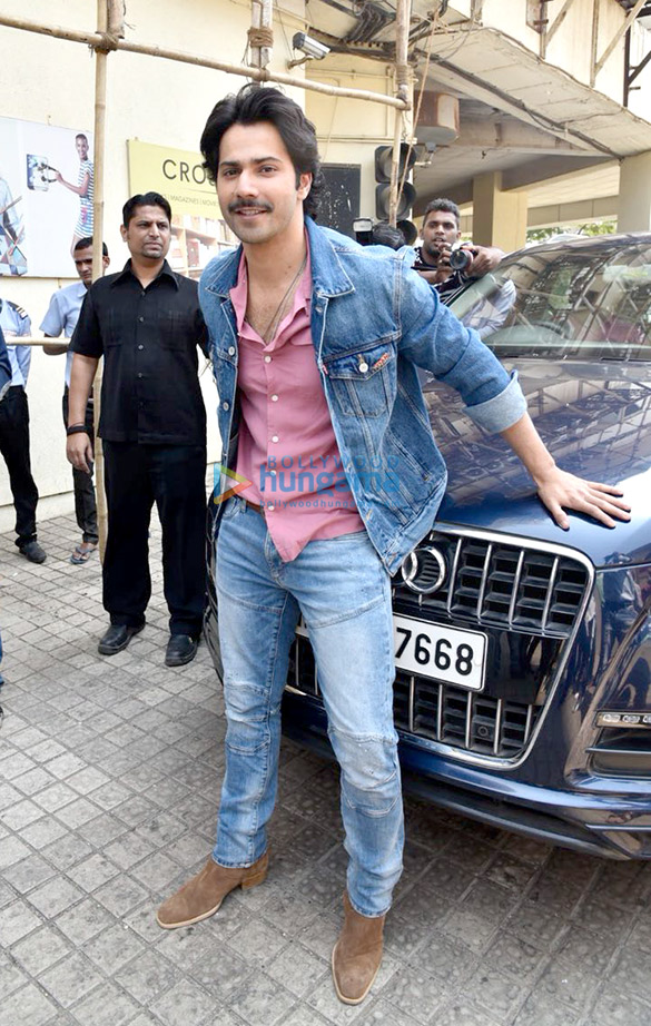 banita sandhu varun dhawan and shoojit sircar grace the trailer launch of october 11