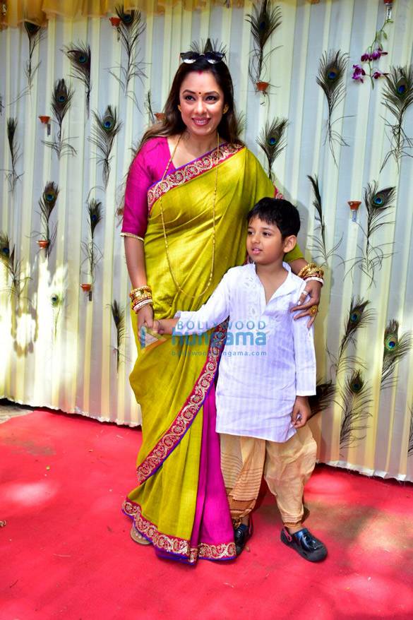 bappi lahiri and chitrani lahiri attend the rice ceremony of their grandson krishh lahiri 16