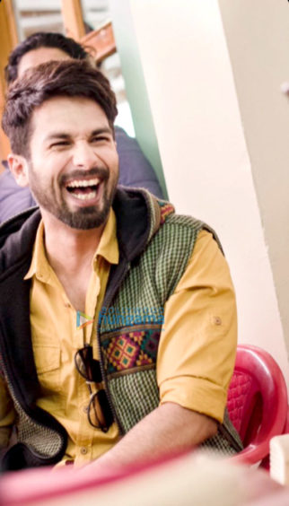 On The Sets Of The Movie Batti Gul Meter Chalu