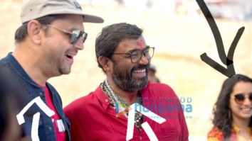 On The Sets Of The Movie Batti Gul Meter Chalu