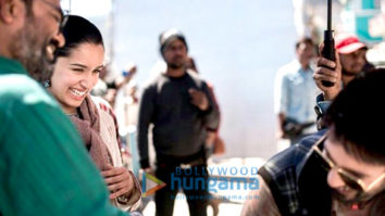 On The Sets Of The Movie Batti Gul Meter Chalu