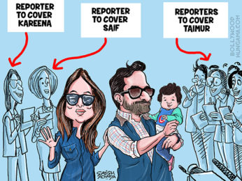 Bollywood Toons: Media’s obsession with Saif-Kareena’s kid Taimur! Bollywood Toons: Media’s obsession with Saif-Kareena’s kid Taimur!