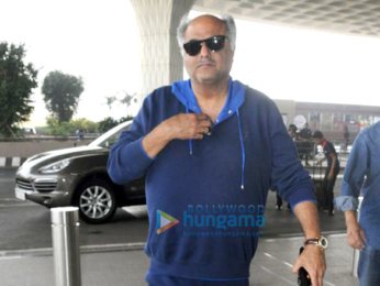 Boney Kapoor and Anil Kapoor snapped leaving for Haridwar