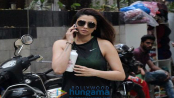Daisy Shah spotted after a gym session in Bandra
