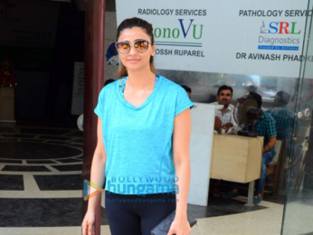 Daisy Shah spotted after a salon session in Bandra