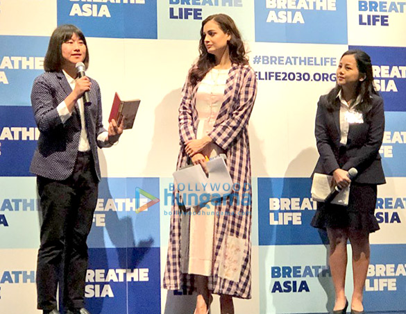 dia mirza snapped at the panel discussion with unep asia pacific 3