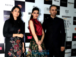 Diana Penty, Shyamal and Bhumika snapped at the Amazon Fashion Week