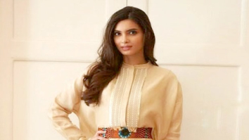 For Diana Penty, happiness is getting it all right with all brown – dress, brogues and belt!