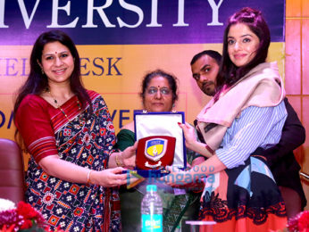 Divya Khosla Kumar rallies audience on female hygiene at She Wings’ International Women’s Week conference