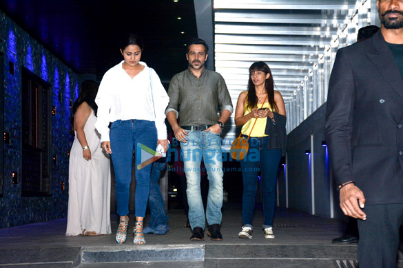 Emraan Hashmi  spotted with his friends at Hakkasan