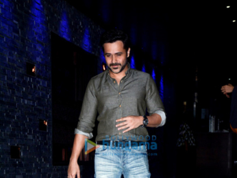 Emraan Hashmi spotted with his friends at Hakkasan