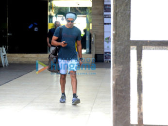 Farhan Akhtar and Mira Rajput snapped at Otters Club in Bandra