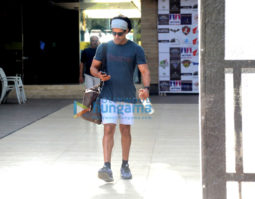 Farhan Akhtar and Mira Rajput snapped at Otters Club in Bandra