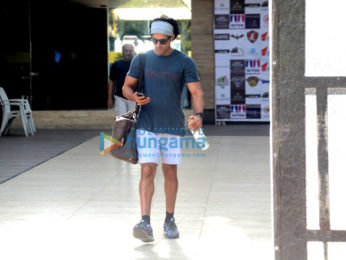 Farhan Akhtar and Mira Rajput snapped at Otters Club in Bandra