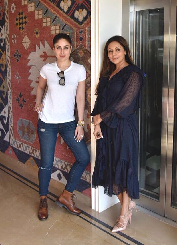 Gauri Khan hosts Kareena Kapoor Khan at her store Gauri Khan Designs