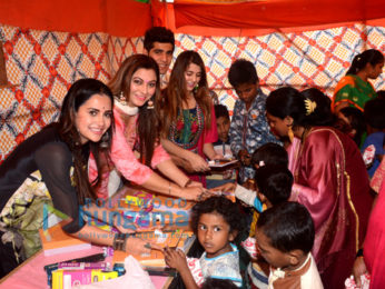 Gurpreet Kaur Chadha and Liza Malik celebrate Gudi Padwa with underprivileged kids