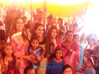Gurpreet Kaur Chadha and Liza Malik celebrate Gudi Padwa with underprivileged kids