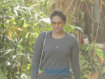 Huma Qureshi snapped in Bandra