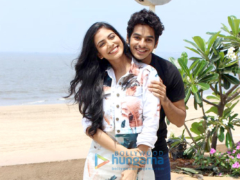 Ishaan Khatter and Malavika Mohanan snapped at Sun N Sand Hotel in Juhu